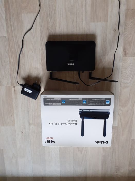 Router wifi D-Link DWR 921 lte 4G, oryginalny karton, stan bardzo dobr