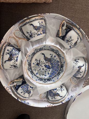 Zastawa Fusaichi Pegasus Fine Porcelain 24k gold japan