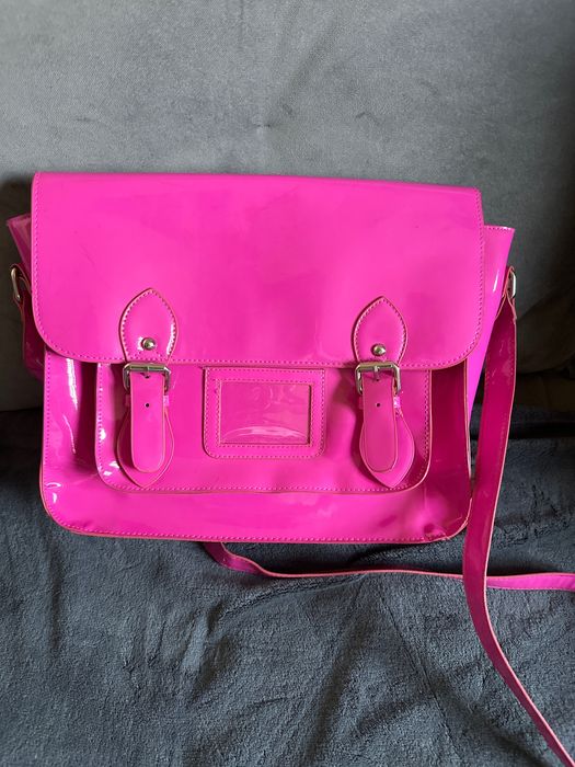 Różowa duża torba torebka