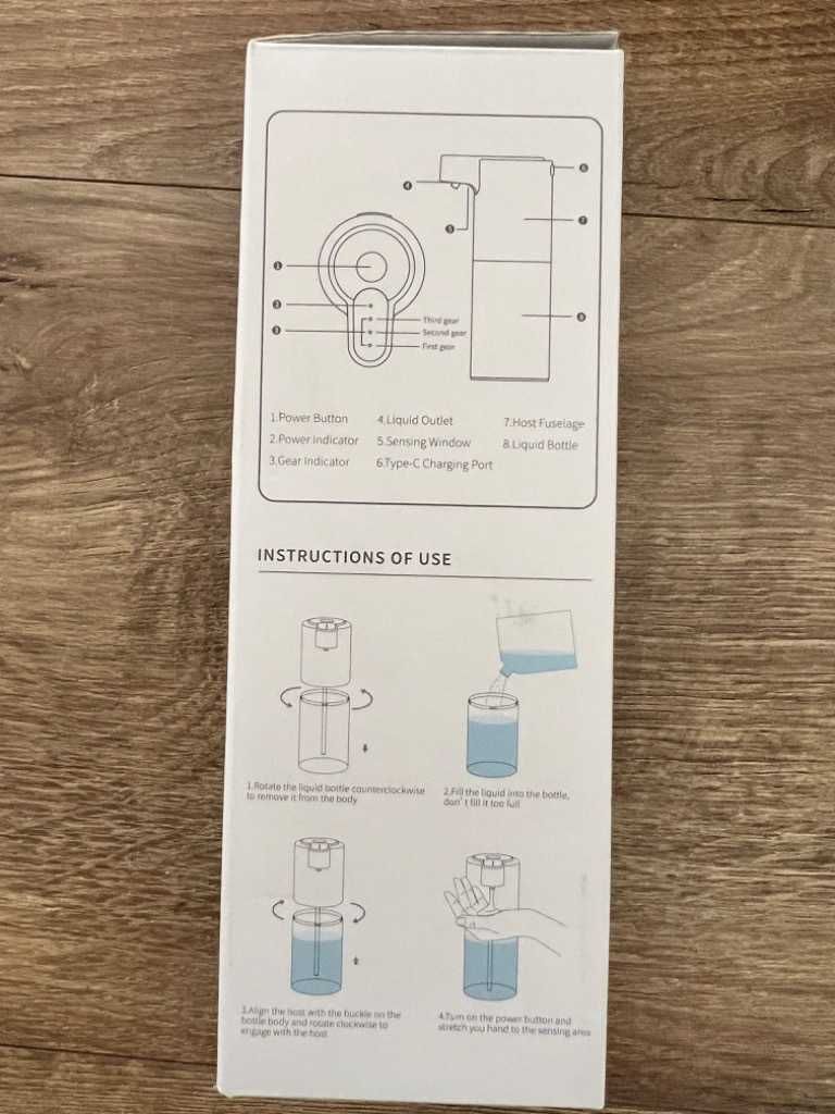 Automatyczny Dozownik mydła Soap Dispenser S8