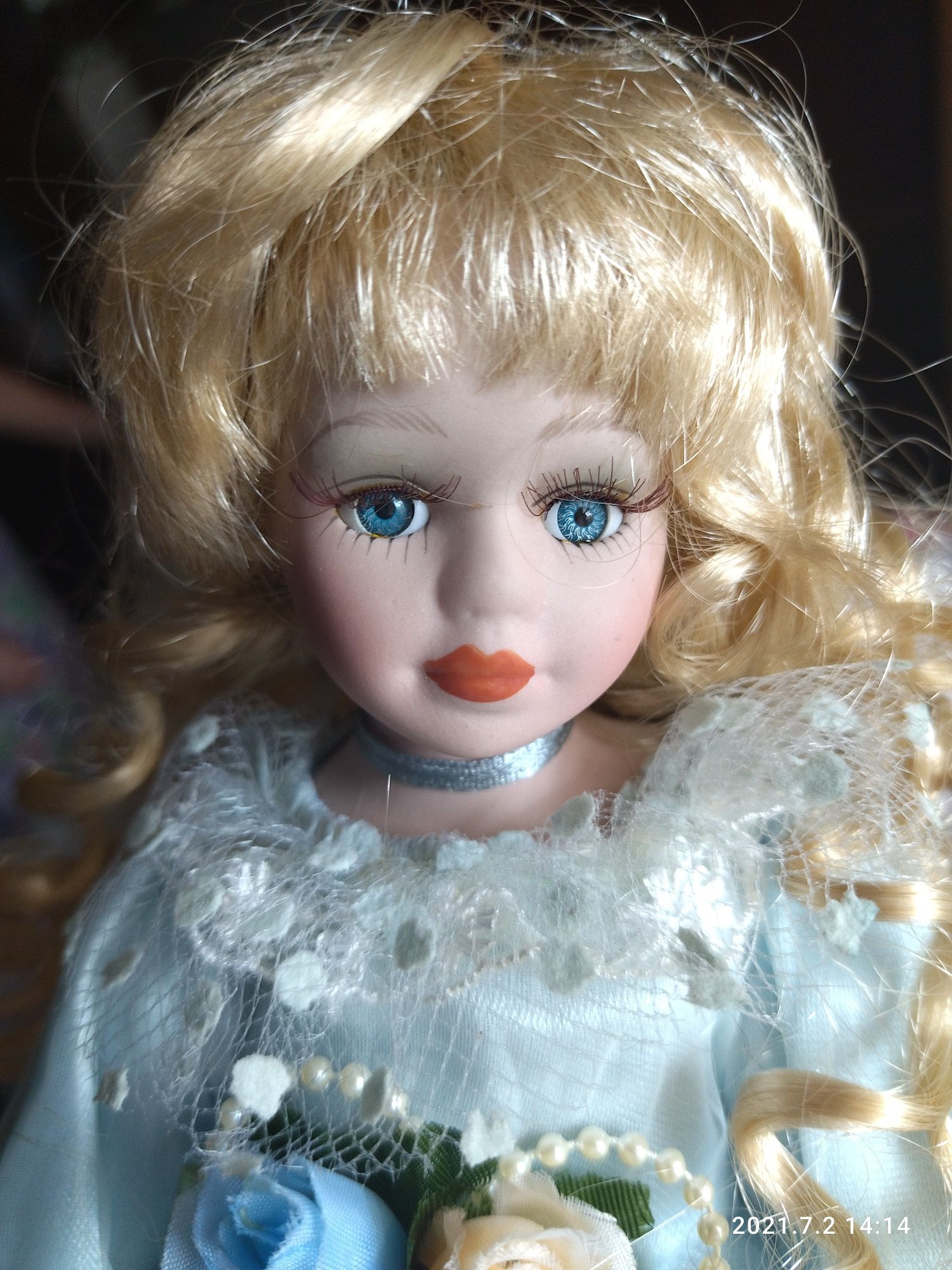 Фарфоровая кукла. Куколка из фарфора