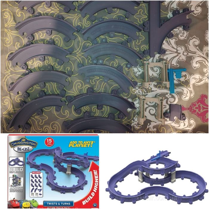 Набір рейок для потягів chuggington