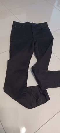 Spodnie nowe 42 H&M czarne rurki bardzo wąskie długa nogawka