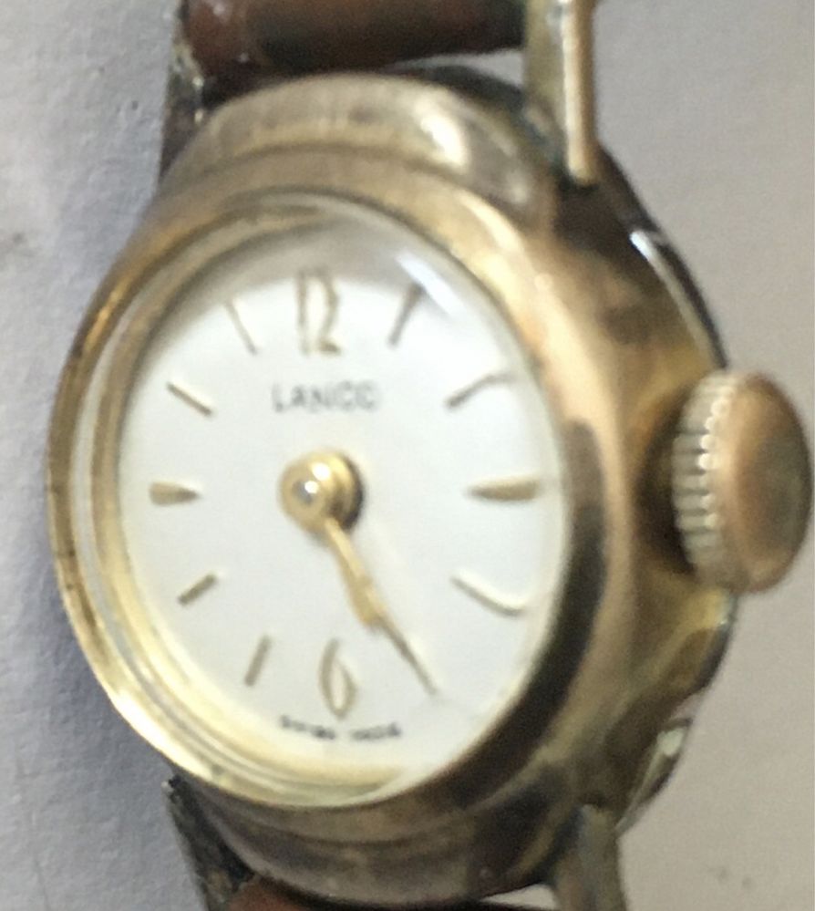Dois Relógios vintage, Citizen e LANCO, em bom estado.