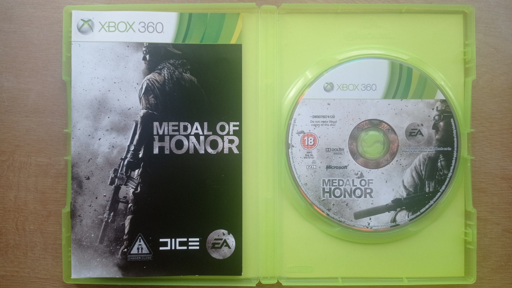 Xbox 360 Medal of Honor 2010