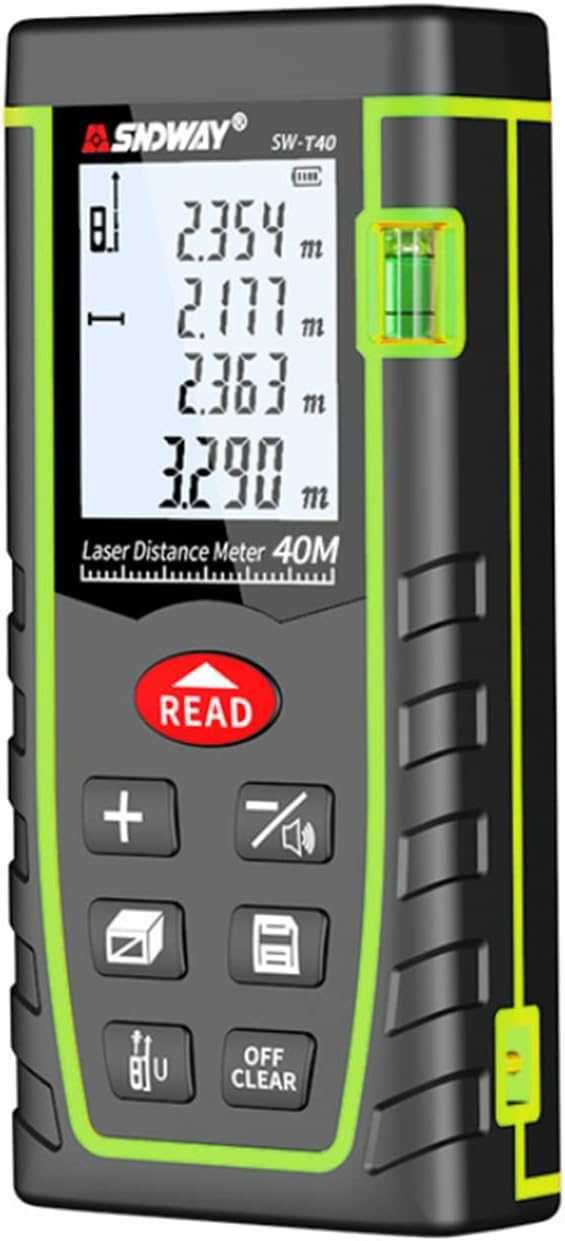 Dalmierz laserowy, miernik odległości SNDWAY SW-T40