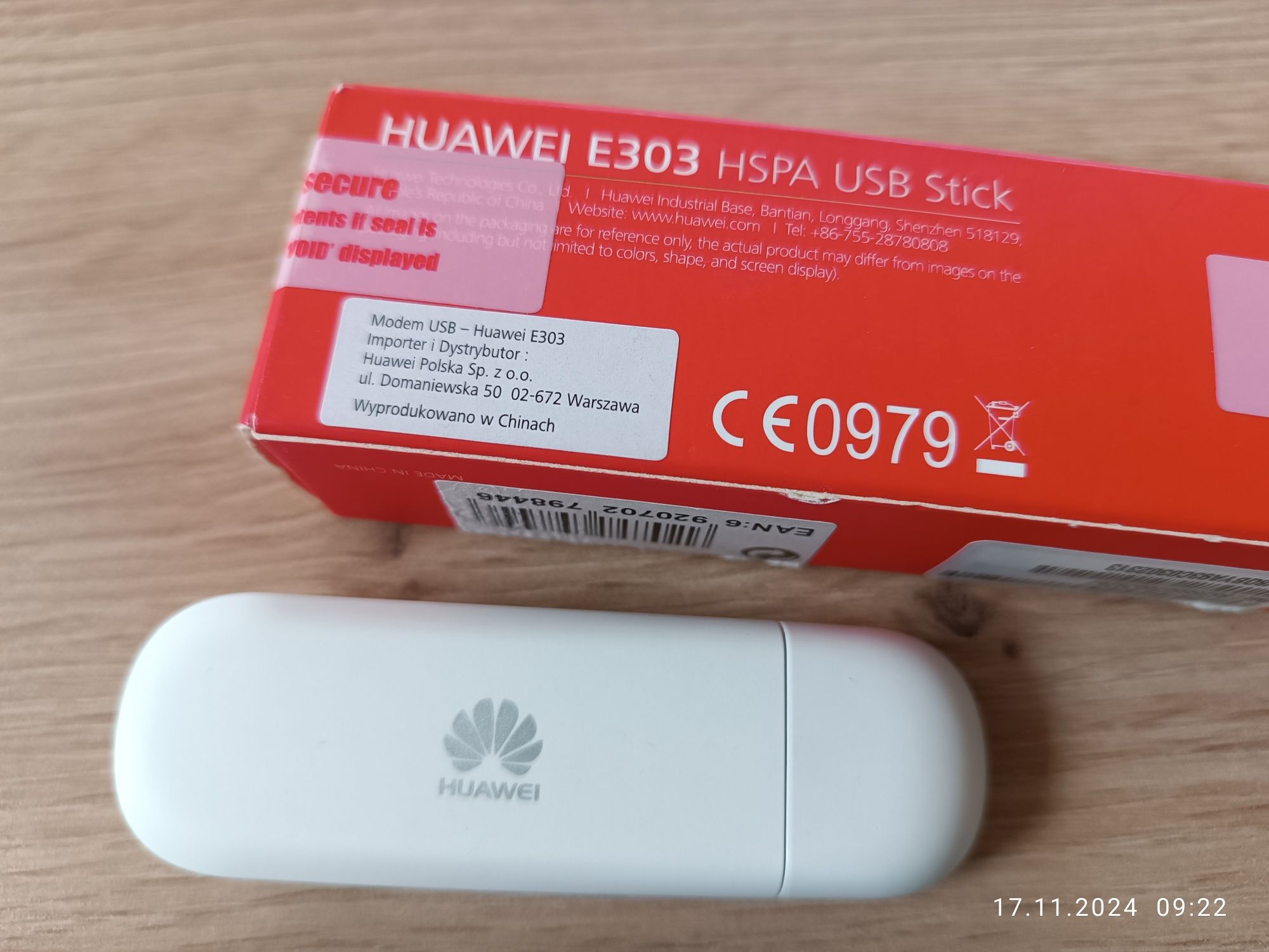 Modem LTE HSPA Huawei E303 stan idealny