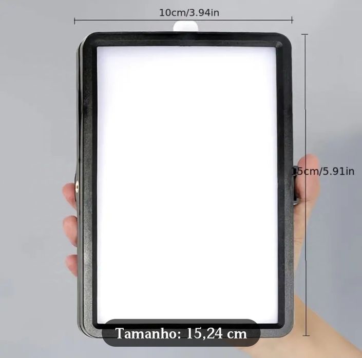 Vendo 2 iluminadores a led para estúdio