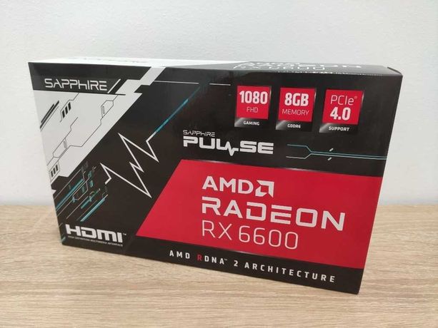 AMD Radeon RX6600 Sapphire Pulse 8GB. Możliwa zamiana!!!