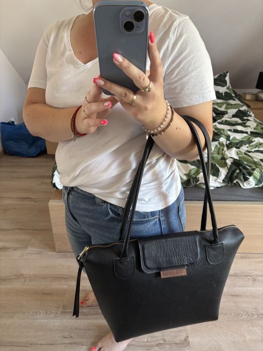 Torba czarna Big lola Zuzia Górska