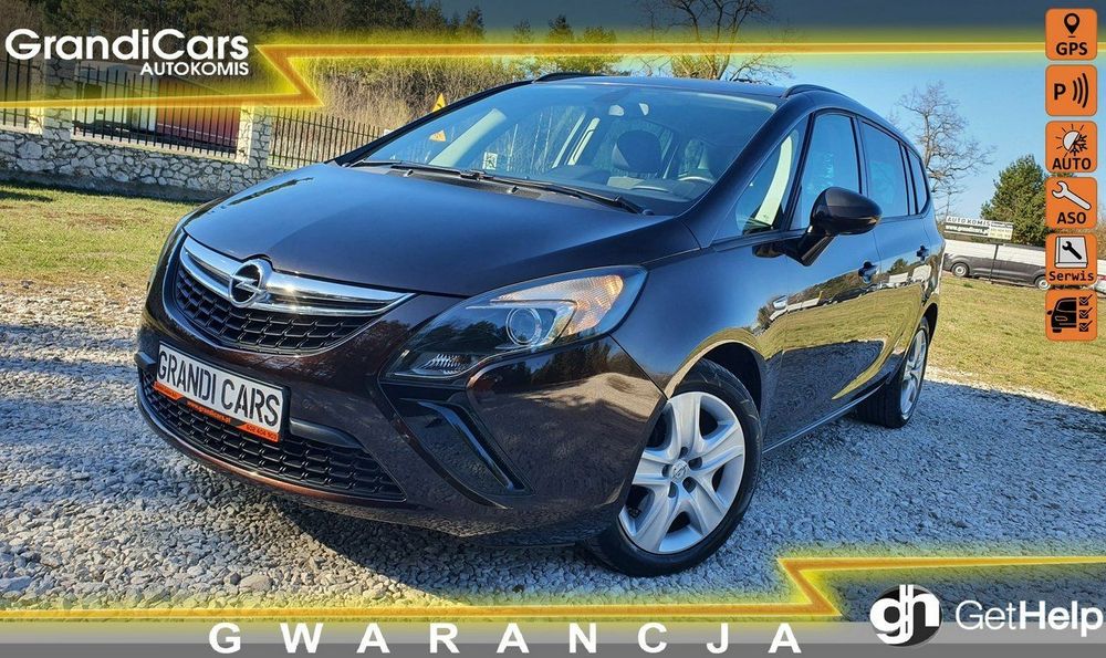 Opel Zafira 1.4T 140KM # NAVI # Parktronic # Piękny Kolor # Serwis do Końca !!!