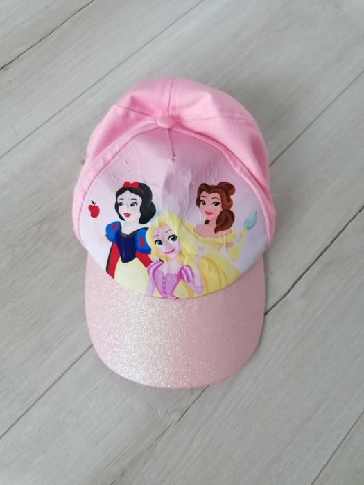 Czapka z daszkiem dziewczęca księżniczki rozmiar 54