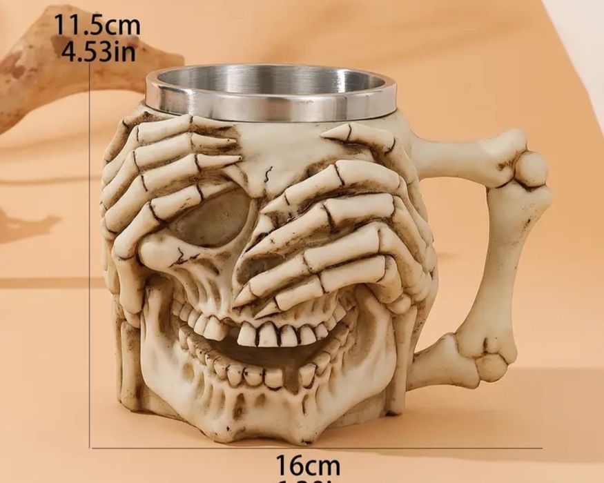 Чашка Череп (нічого не бачу)