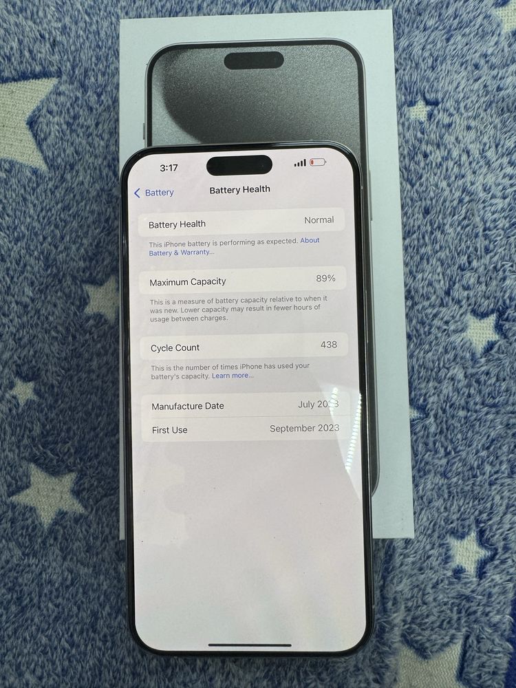 Продам Iphone 15 Pro Max White  Titanium/256GB