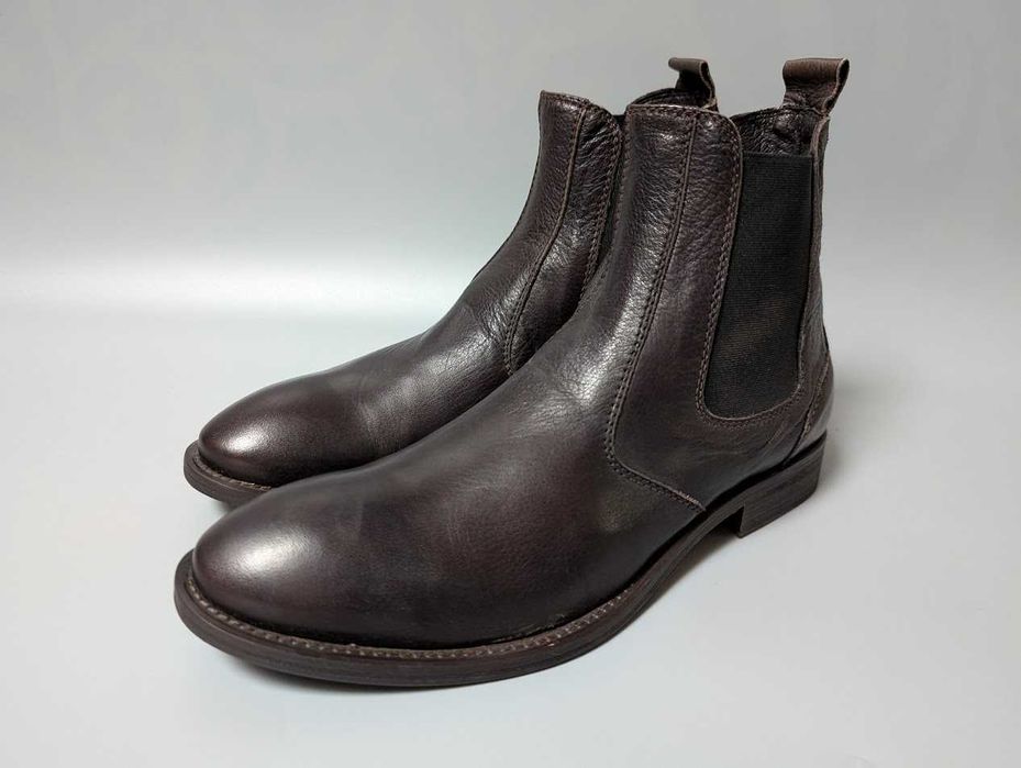 Чоловічі шкіряні чеслі PASITO, Італія - Розмір: 42/ устілка 27 см