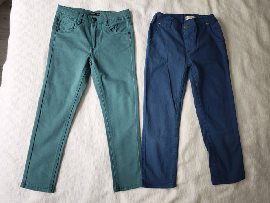 11x spodnie dresowe jeansowe chinosy bojówki rozmiar 122 H&M Converse