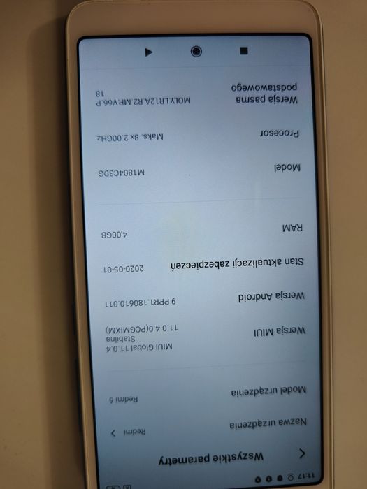 Xiaomi Redmi 6 smartfon