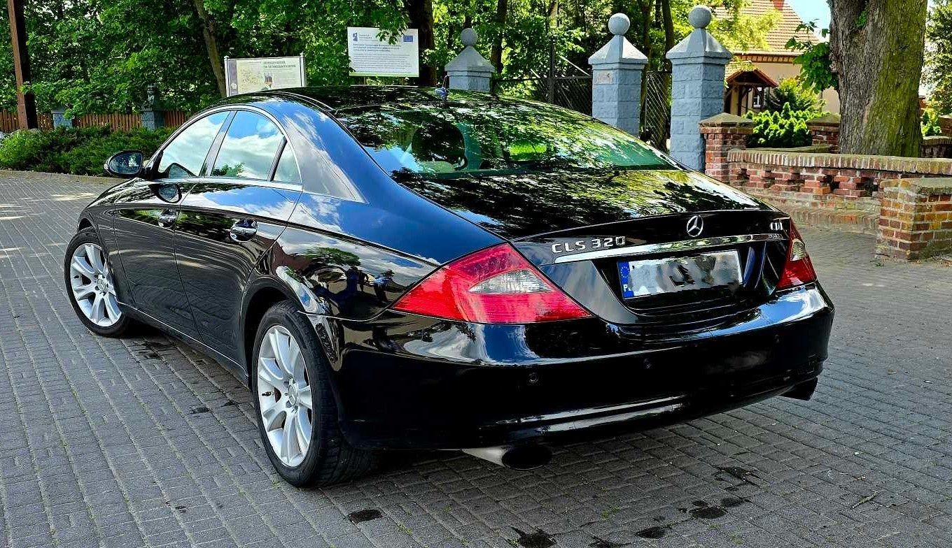 Auto do ślubu, 490 zł, Mercedes CLS jasna skóra