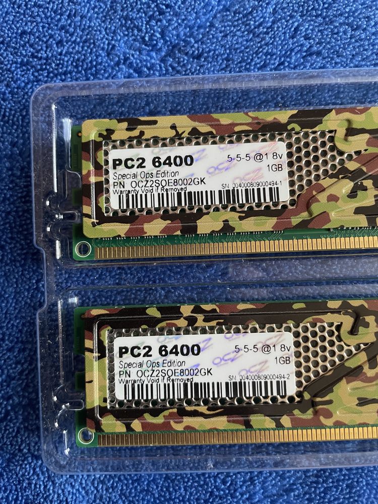 RAM DDR 2 PC2 6400 Special Ops OCZ 2x1gb