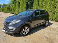 Kia Sportage lekko uszkodzony, airbagi ok, jezdzi