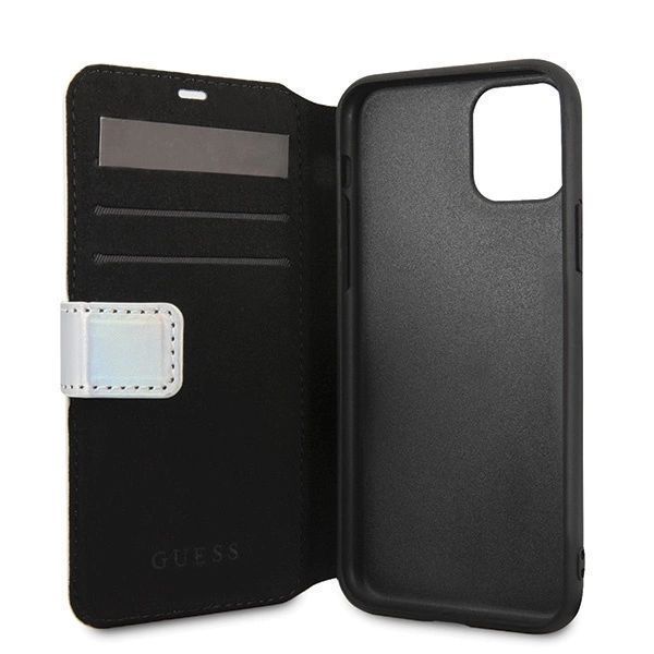Etui Guess Iridescent Na Iphone 11 Pro Max - Srebrne