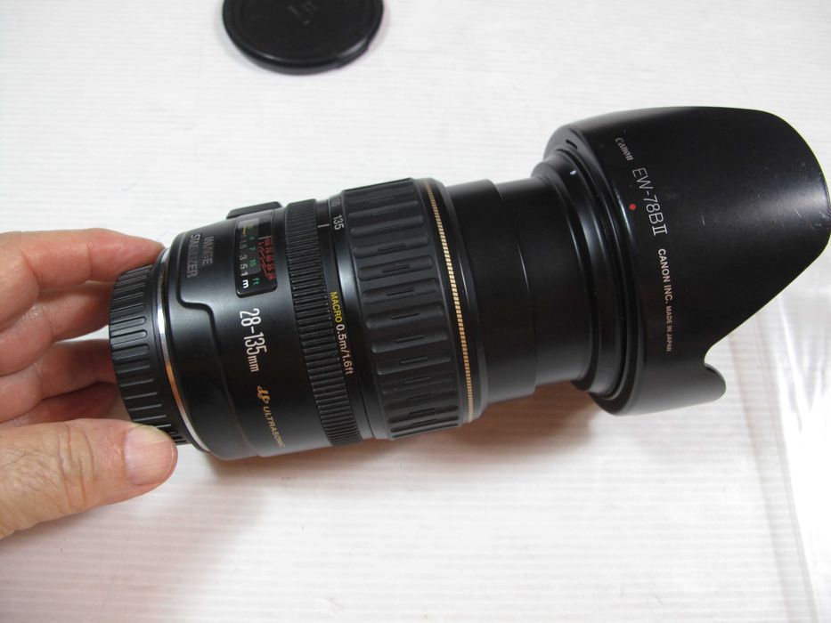Canon 28-135mm Ultrasonic ideal para fotos e videos RAPIDA