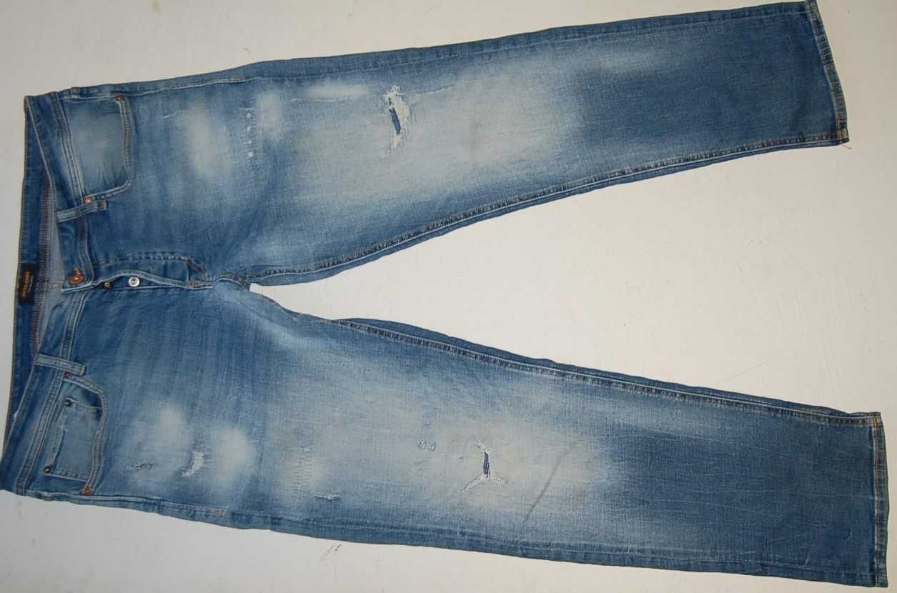 JACK JONES comfort mike W38 L34 PAS 104 jeansy męskie z elastanem