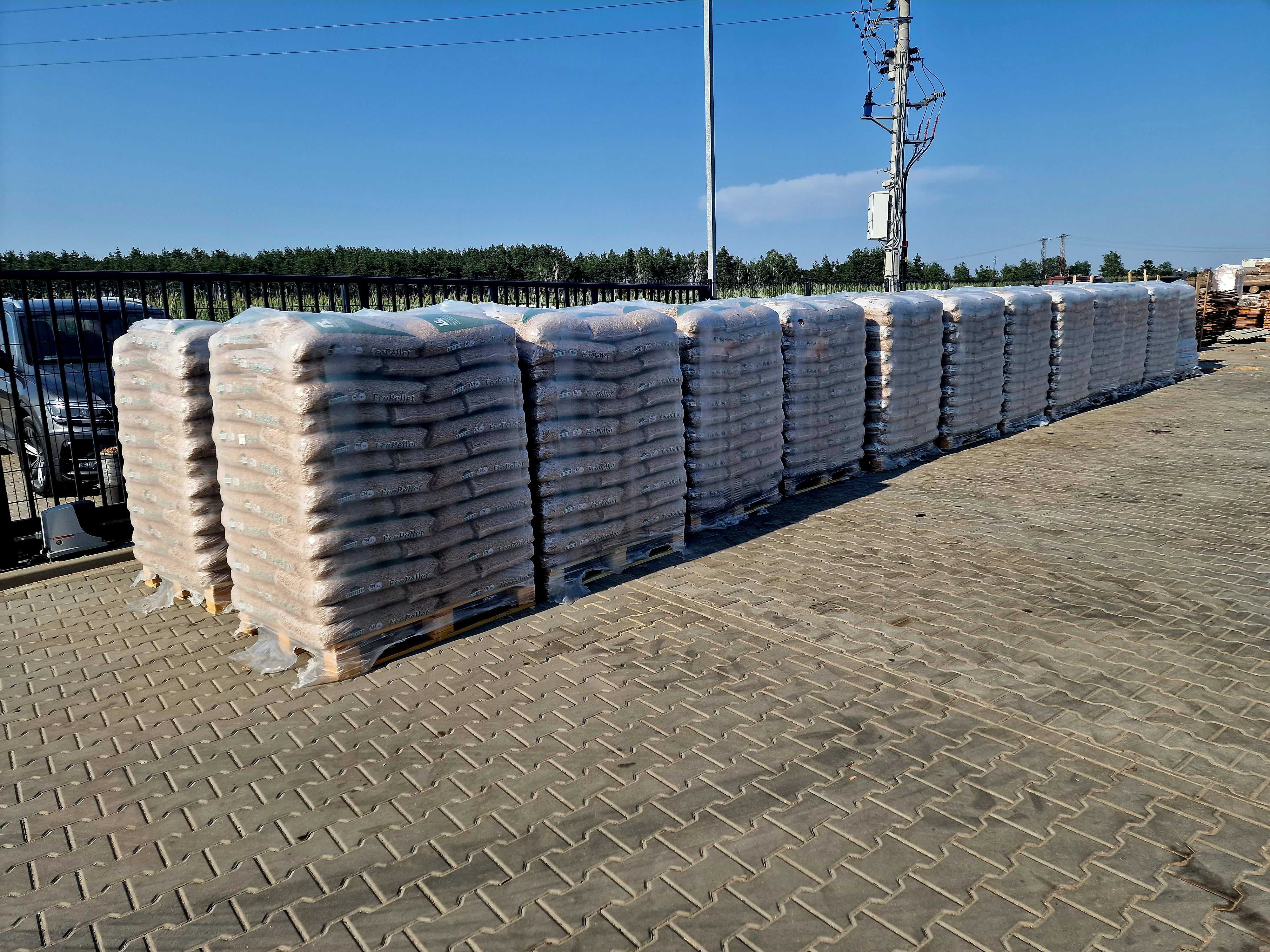 Pellet 6mm EKOPELLETS certyfikat DINplus DrewKom Wronki