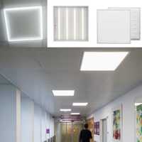 Потолочні світильники LED накладні та під армстронг (prismatic) Optima