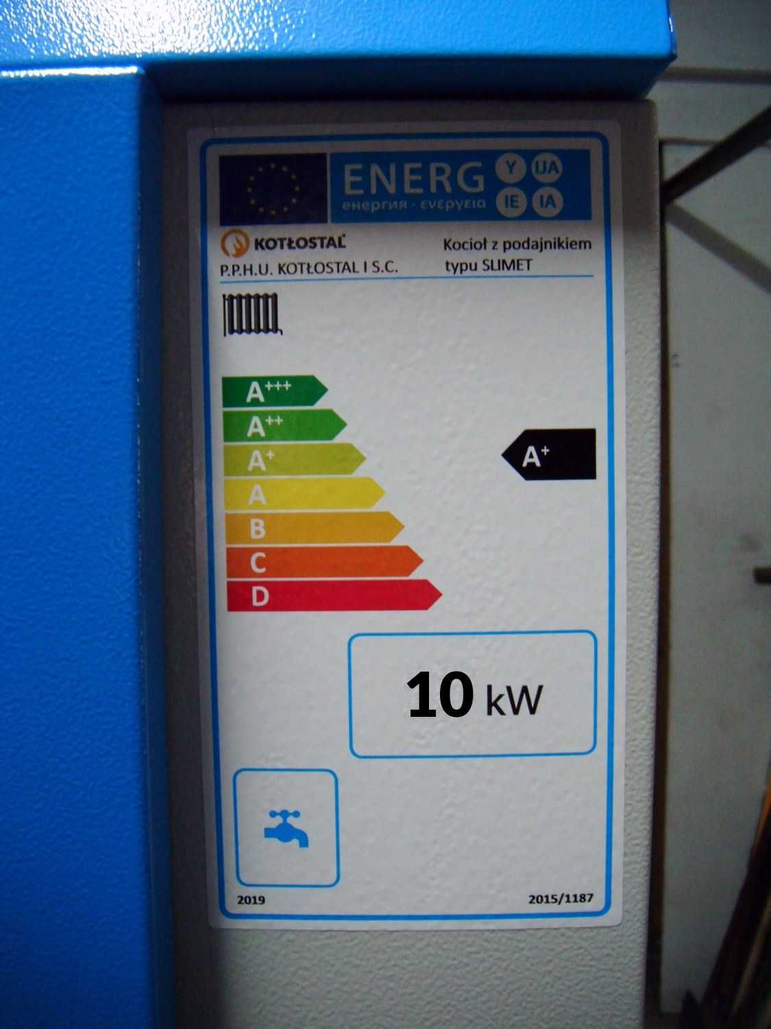 Kocioł co Slimet 10 kW pellet piec dofinansowanie 5 klasa ecodesign