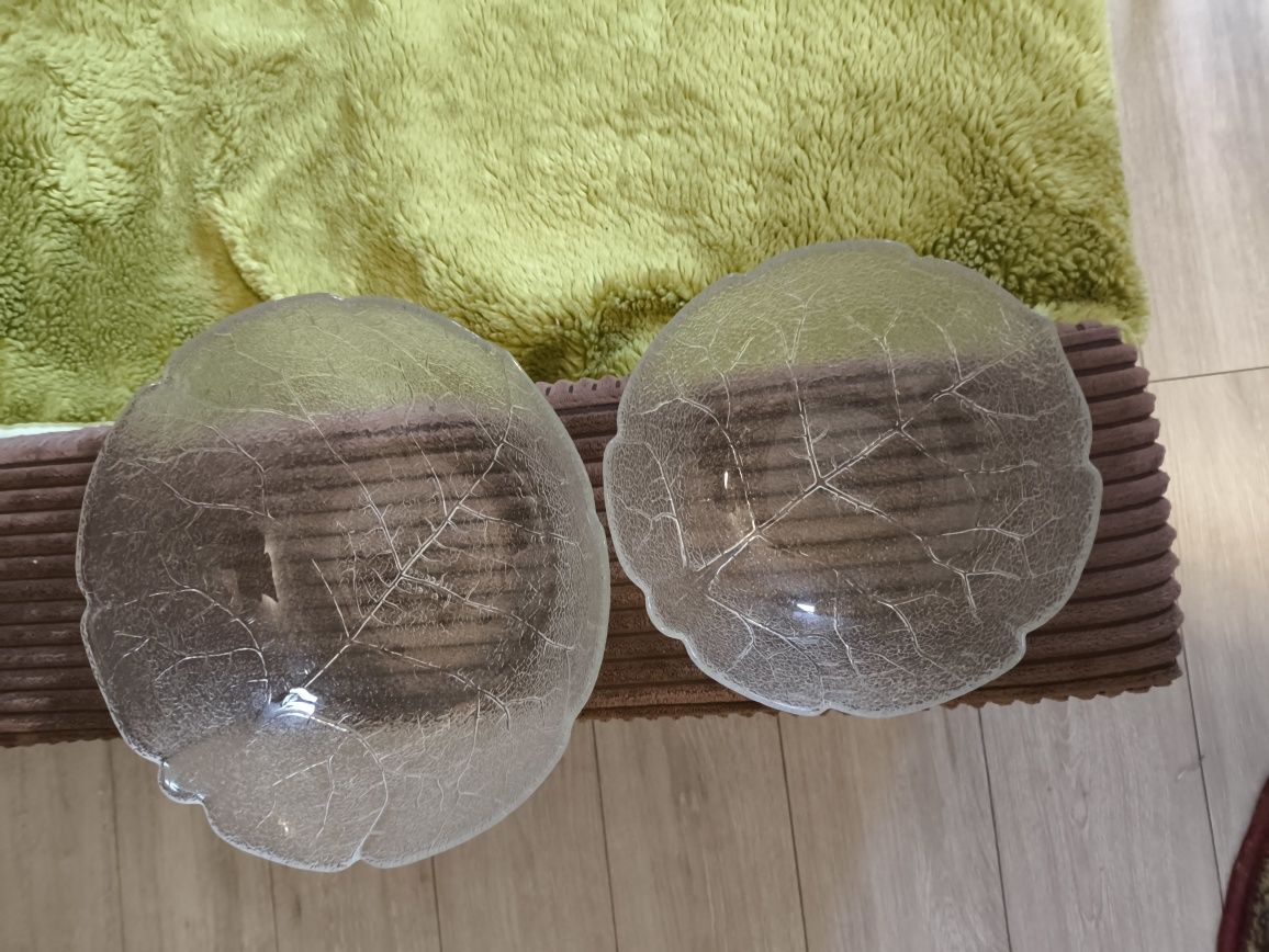Dwie miski Arcoroc Aspen liść 23 cm, 18 cm