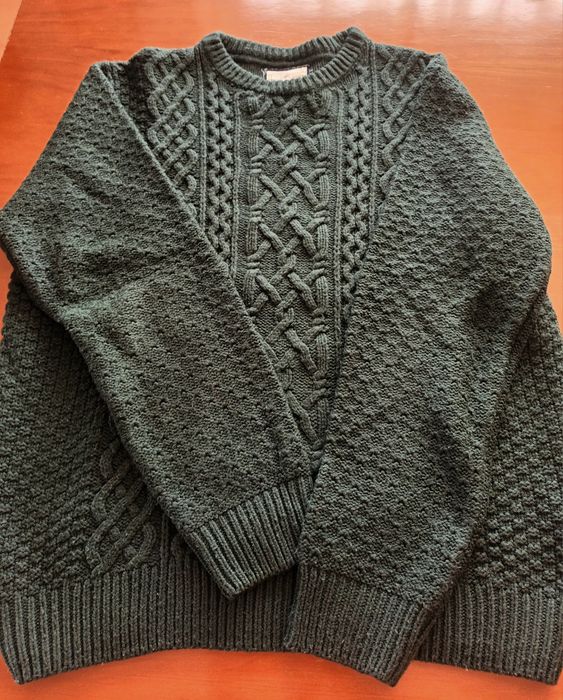 Blusa de malha verde