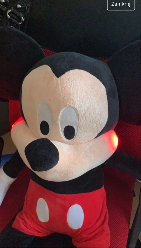 Mickey Mouse Disney duży pluszak XL Myszka Mickey