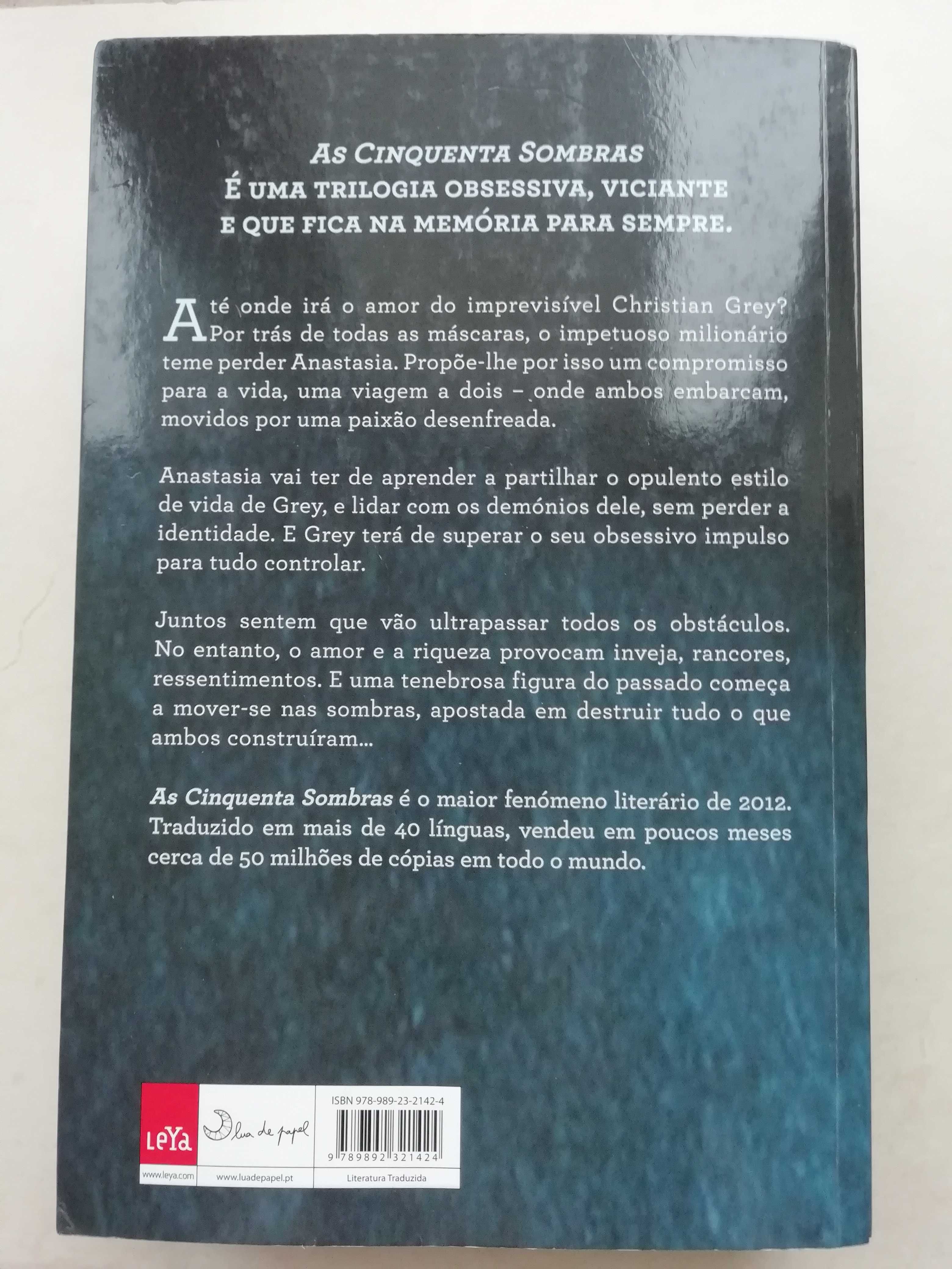 Livro "As Cinquenta Sombras Livre"