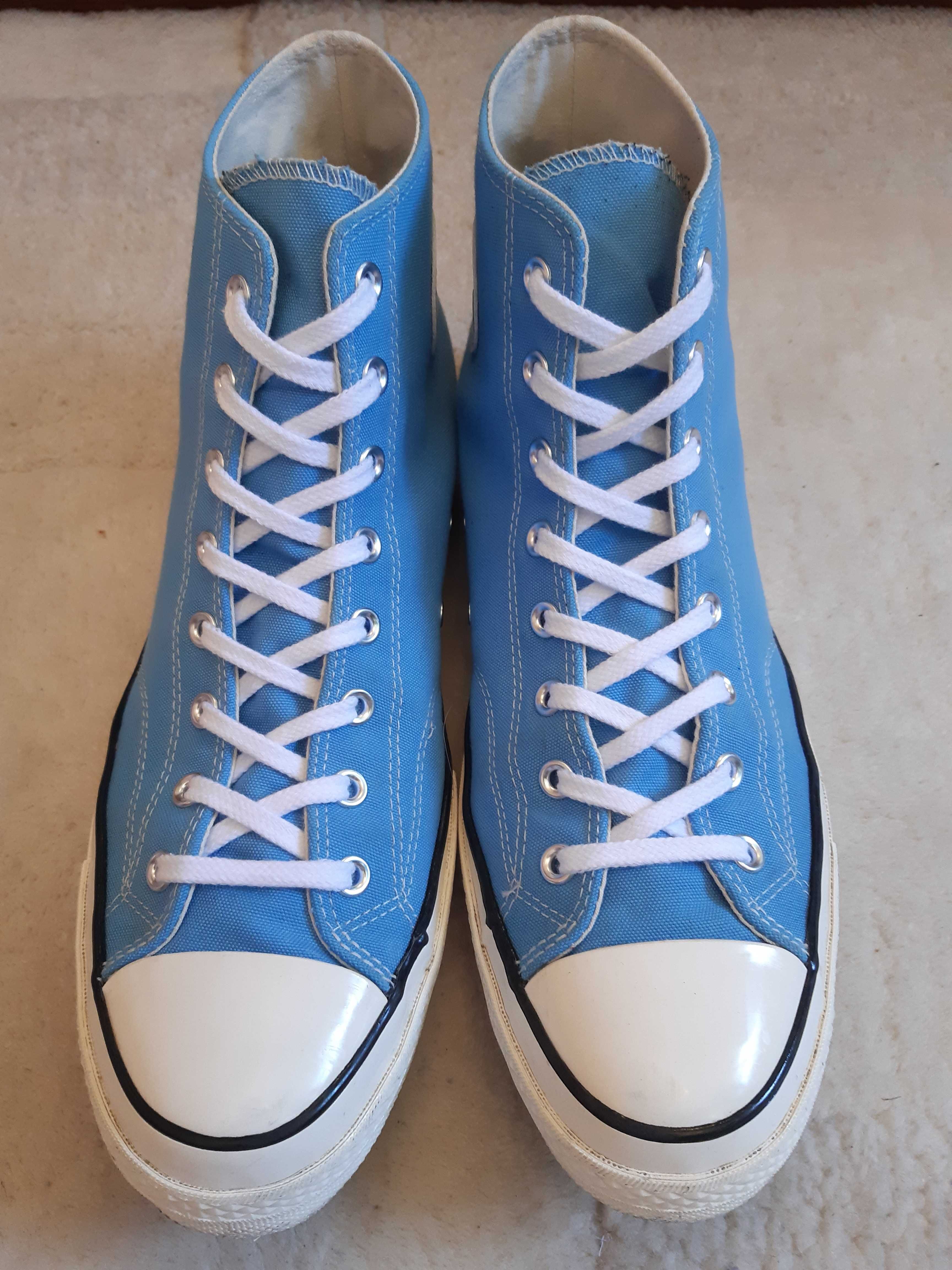 Kultowe wysokie niebieskie trampki Converse 70 All Star, rozmiar 48