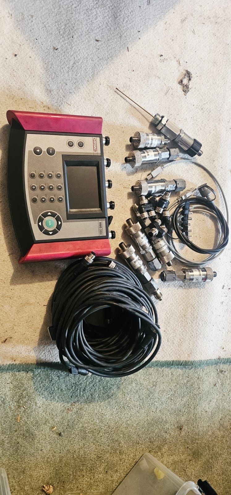 Hydac HMG 3000 Rejestrator danych hydraulicznych