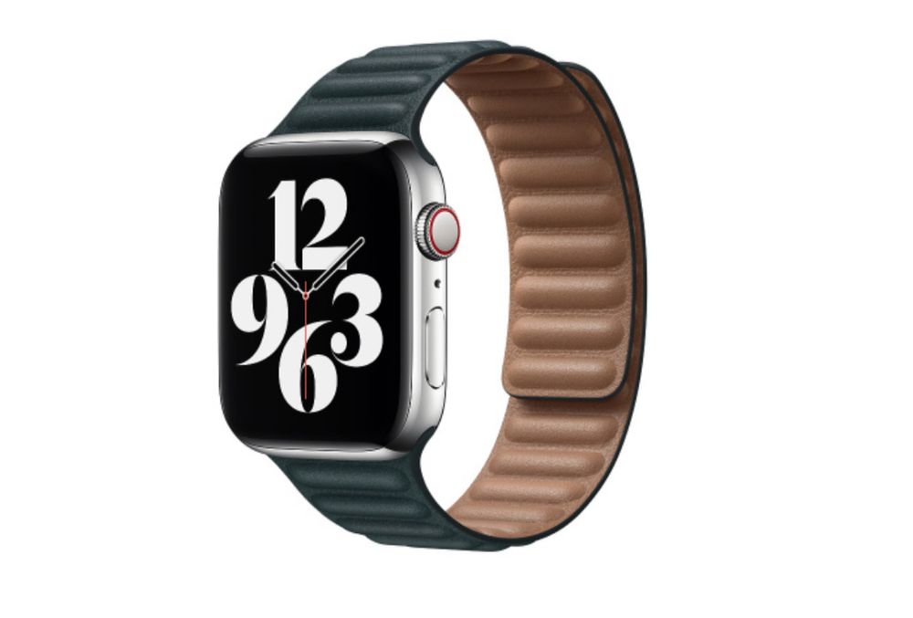 Ремінець Apple watch ОРИГІНАЛ 41mm Leather Link - M/L