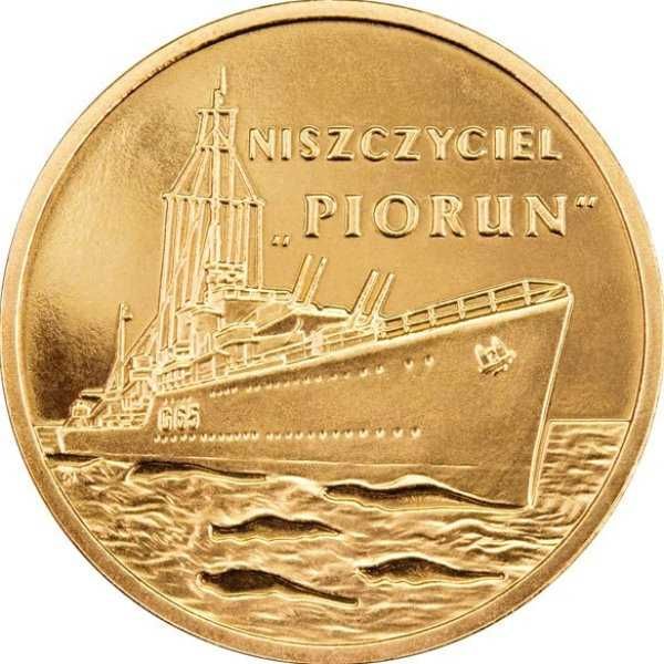 2zł Polskie okręty: Niszczyciel „Piorun”