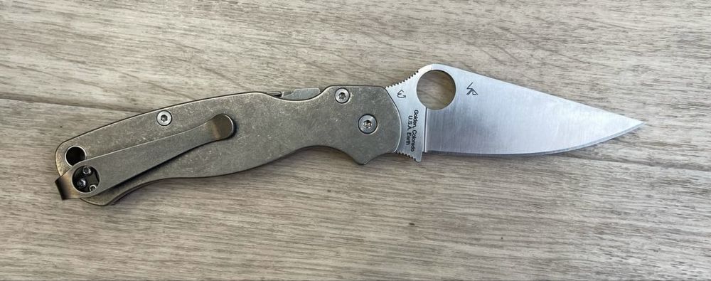 Spyderco paramilitary 2 20cv