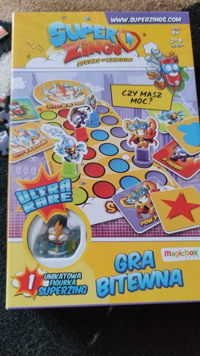 Gra planszowa bitewna Super Zings
