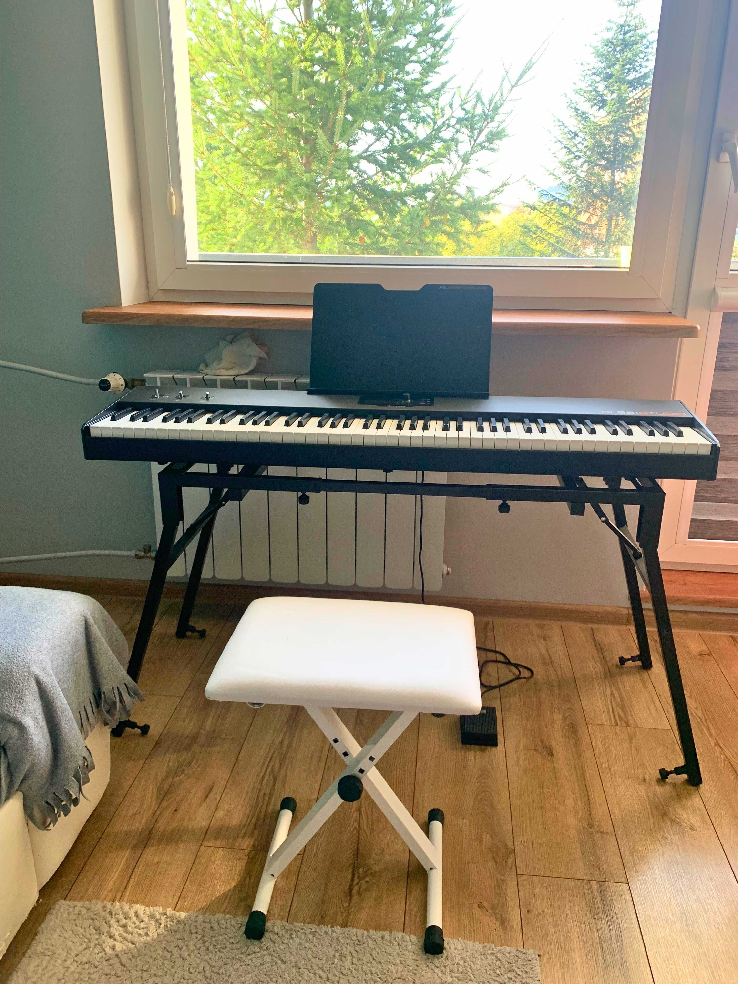 Klawiatura sterująca SL 88 Studio, Hammer action, statyw + stojak