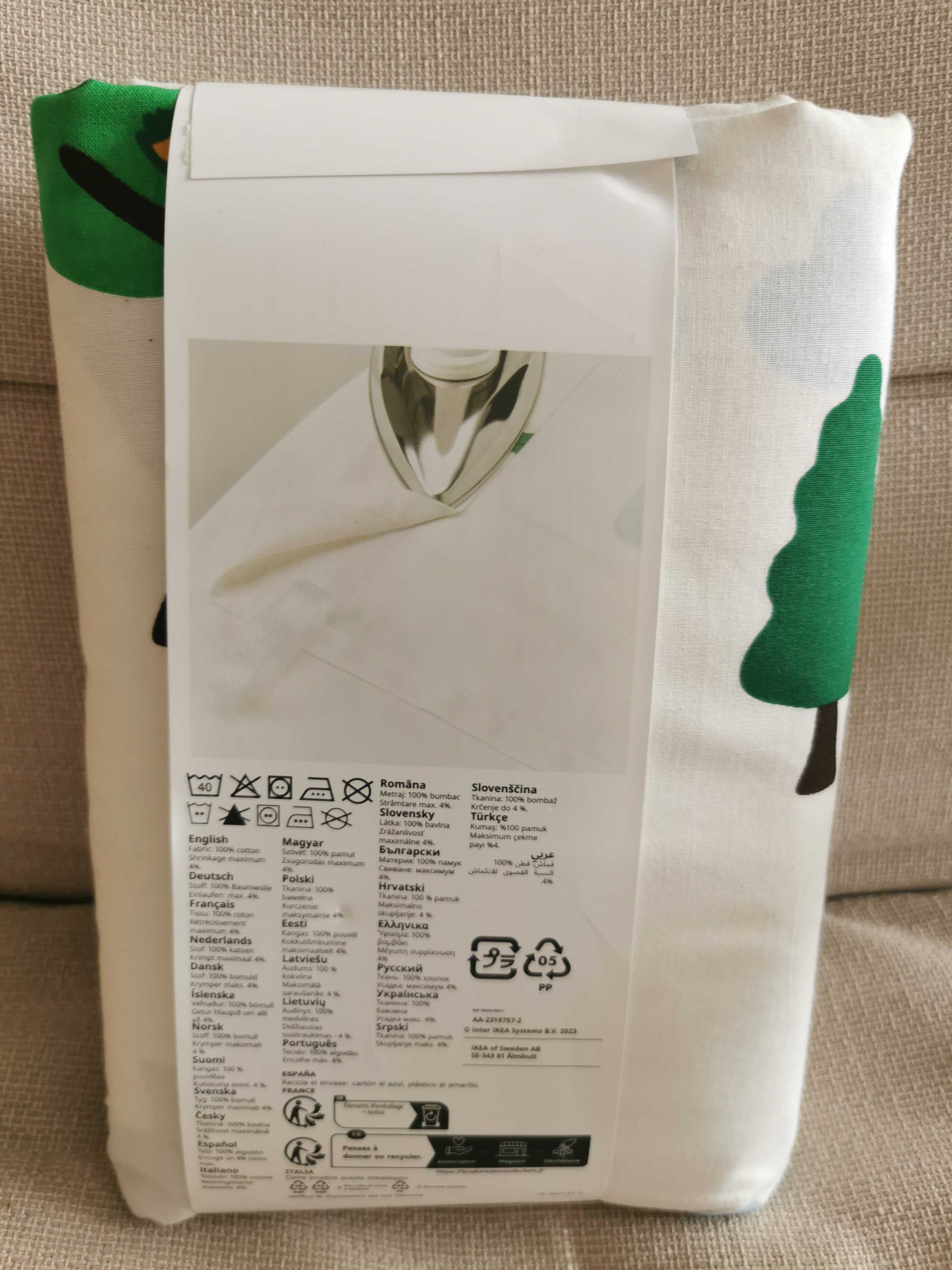 Ikea Zasłonki bawełna nowe