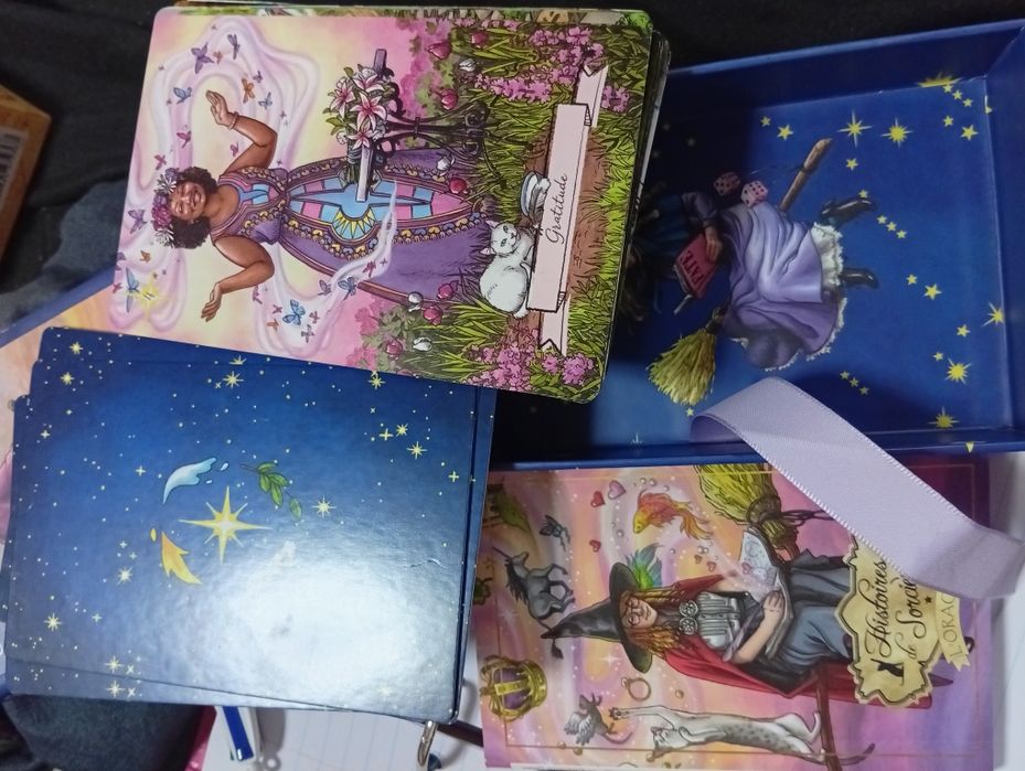 Tarot tamanho grande com Caixa Rigida