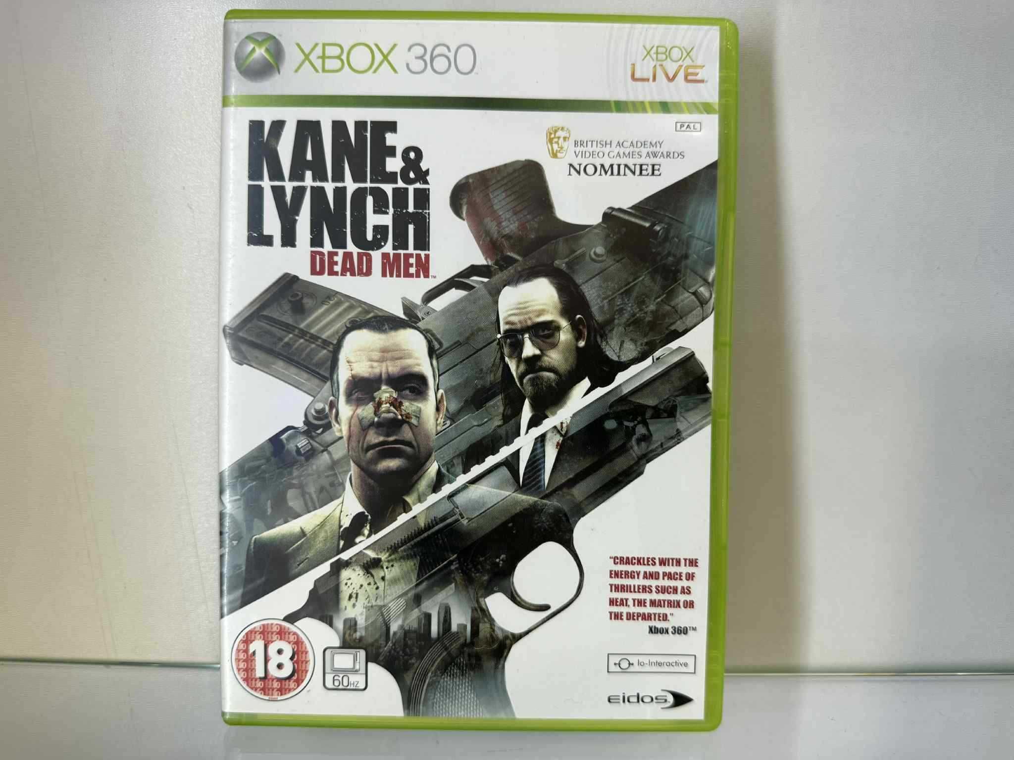 Gra na konsole XBox 360 Kane&Lynch: Dead Men +18