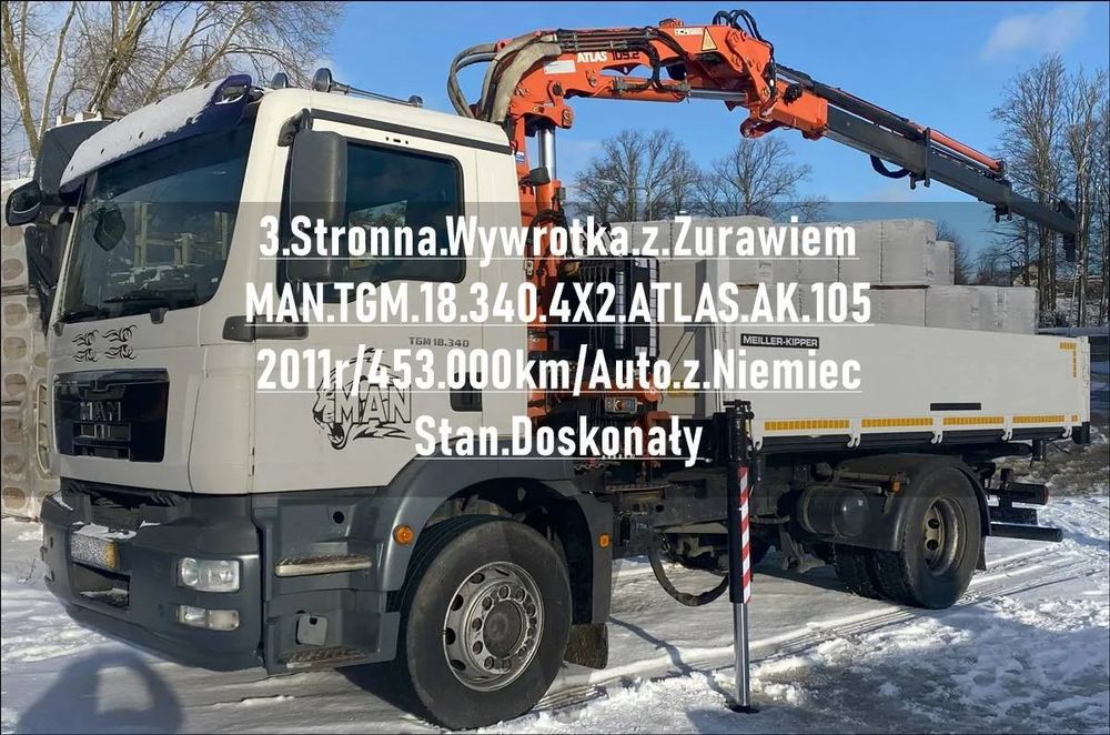 MAN Bezwypadkowy_Serwisowany_TOP-STAN  TGM.18.340.4X2.ATLAS.AK.105.2/.z.Niemiec