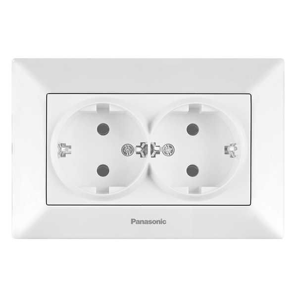 Розетка, вимикач, рамка Panasonic Arkedia Slim найнижча ціна