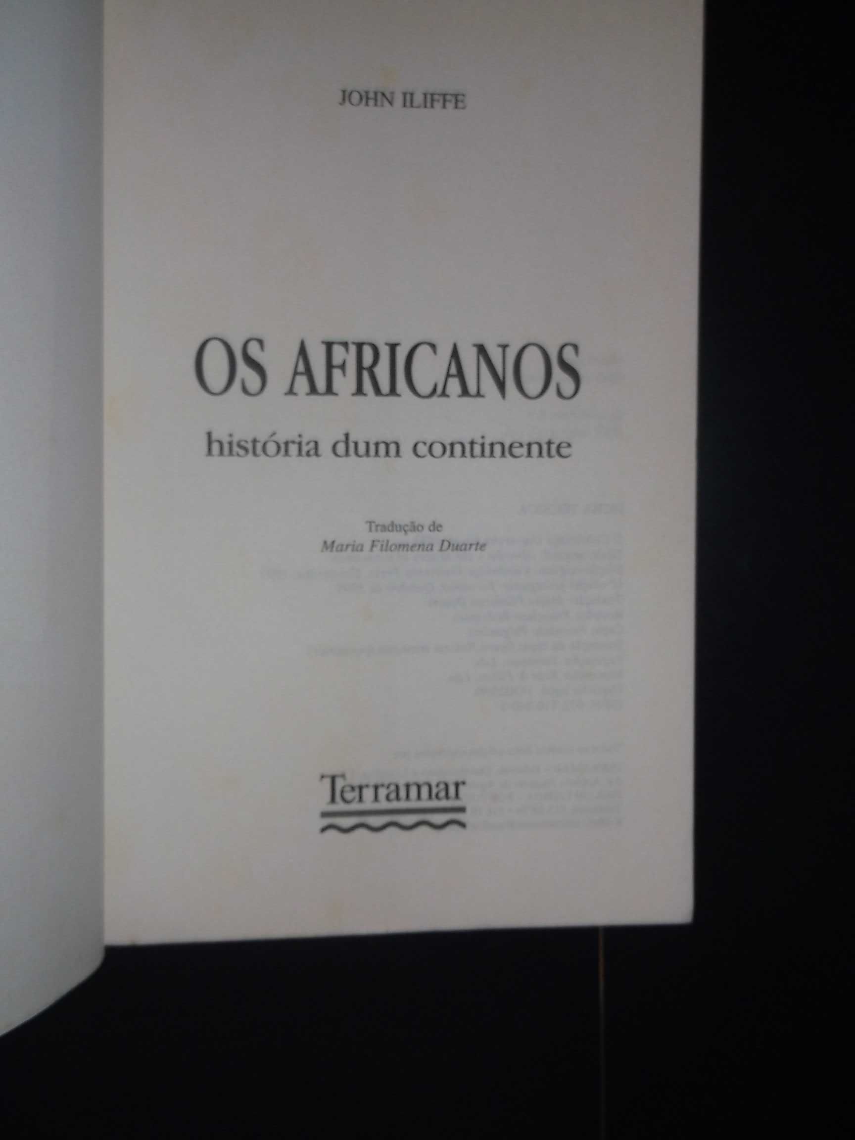 Iliffe (Jonh);Os Africanos-História de um Continente