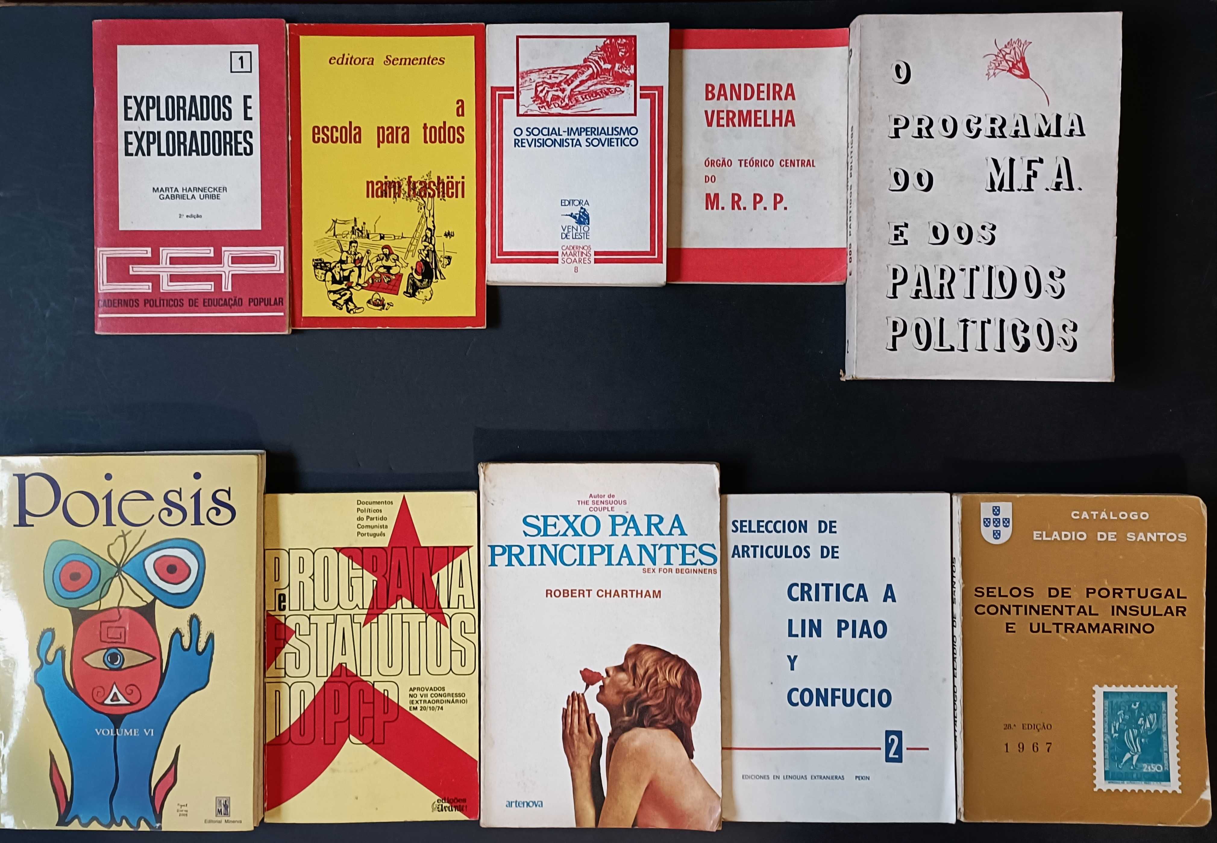 28 livros de literatura variada. Apenas 40€.