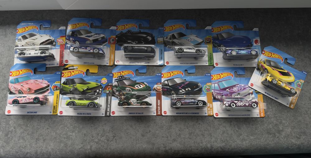 НЕ ДОРОГІ ЦІНИ В ОПИСІ Hot wheels Datsun, nissan, porsche, audi, mazda