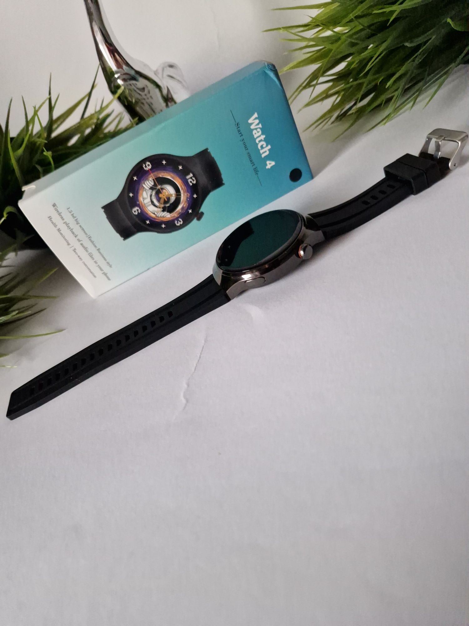 Smartwatch gt4, czarny